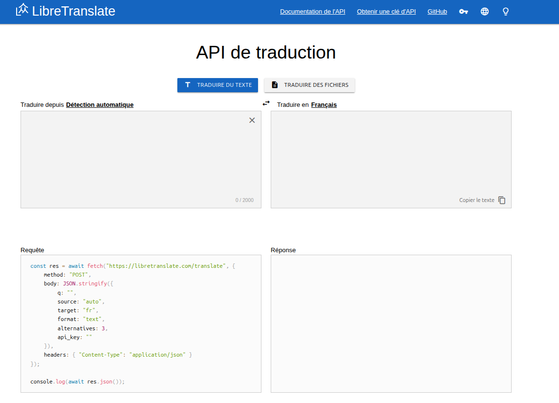 Libretranslate : comment être autonome dans ses traductions